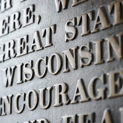 Bascom Hall plaque