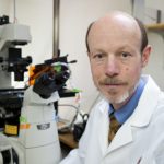 Tim Kamp in his lab