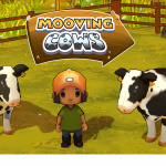 Mooving Cows video game screen capture